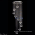 Élégant cristal candélabre éclairage goutte de pluie lustre cristaux 92021